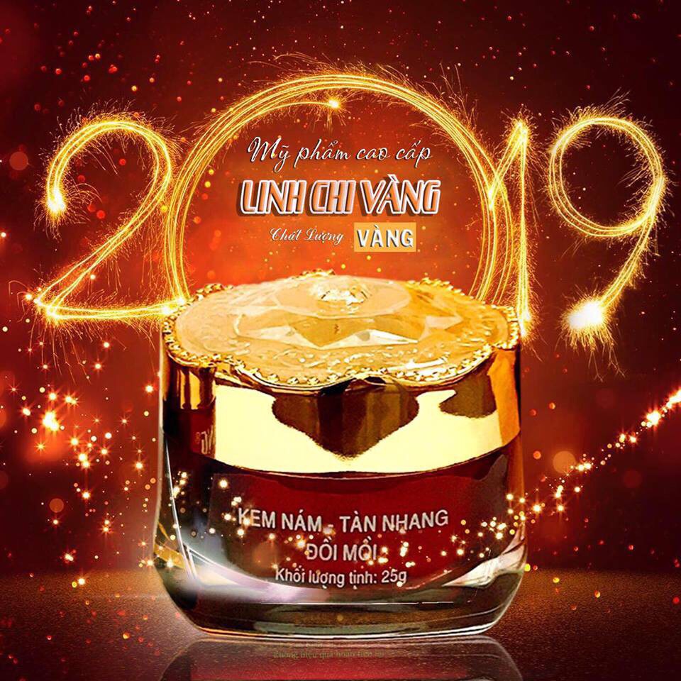 [HCM]Kem Nám – Tàn Nhang – Đồi Mồi Linh Chi Vàng 25g
