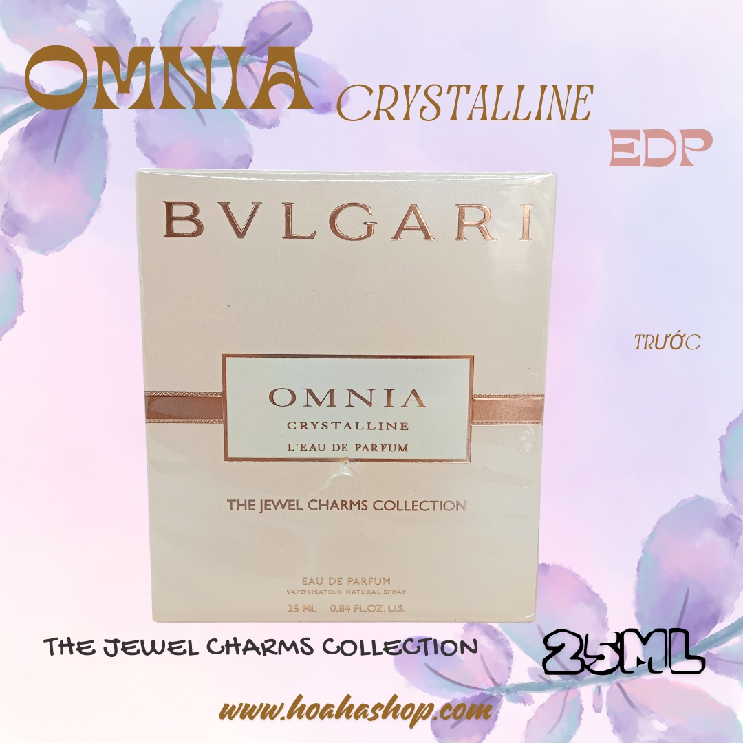 Nước hoa nữ Bvlgari Omnia Crystalline EDP (25ml 40ml)
