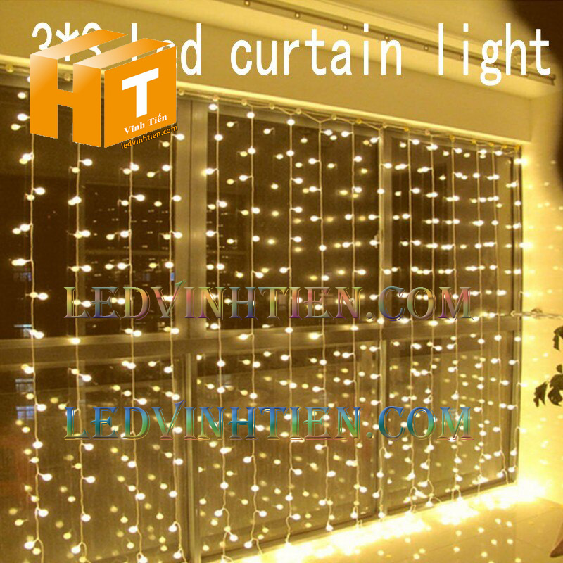 Đèn led rèm trang trí