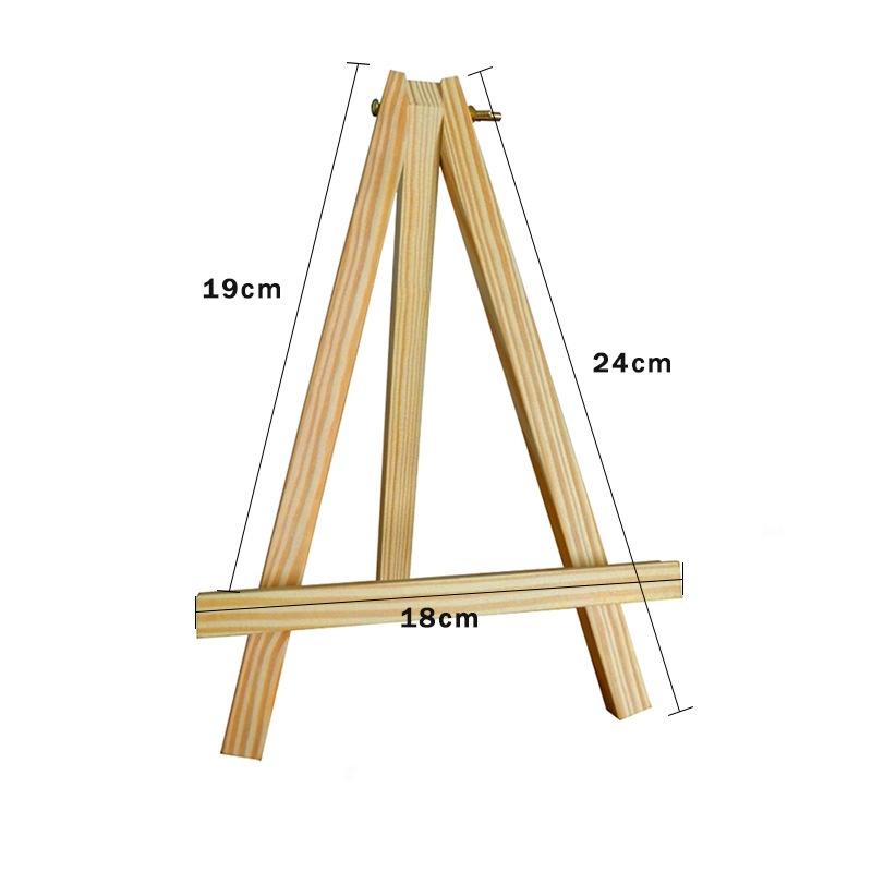 Giá Vẽ Để Bàn - Kệ Vẽ Tranh Cỡ Nhỏ - Giá Đỡ Tranh Mini Bằng Gỗ