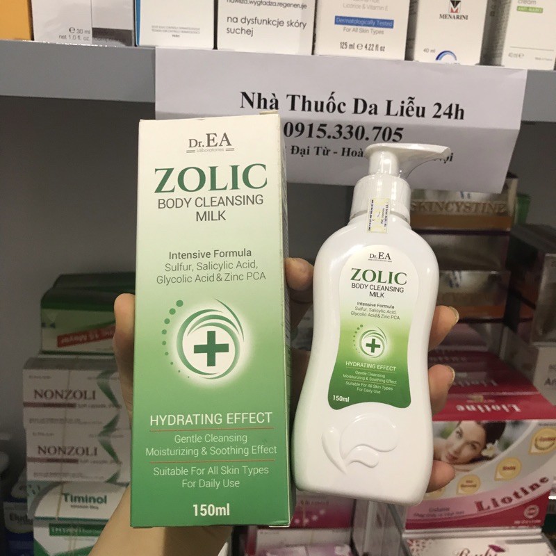 Sữa Tắm Zolic Body Cleansing Milk