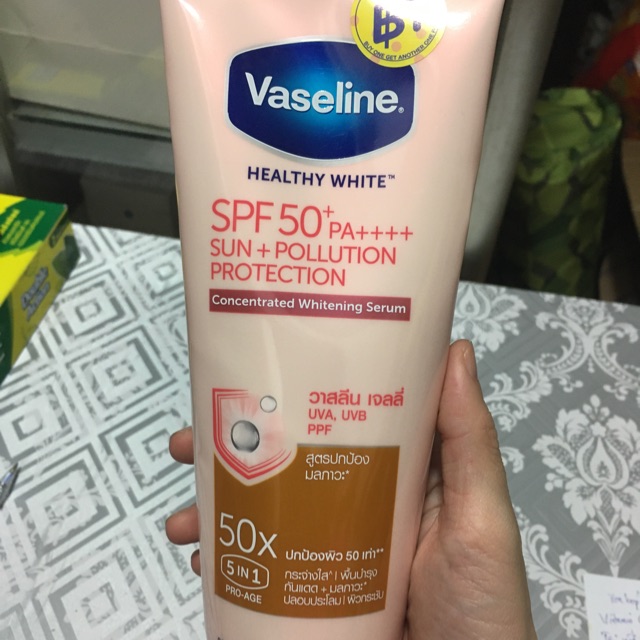 Vaseline 50X Chống Nắng Dưỡng Da