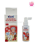 Xịt chống sâu răng Kichicho bé từ 1 tuổi hương dâu hương cam làm sạch khoang miệng ngăn ngừa ố vàng viêm lợi