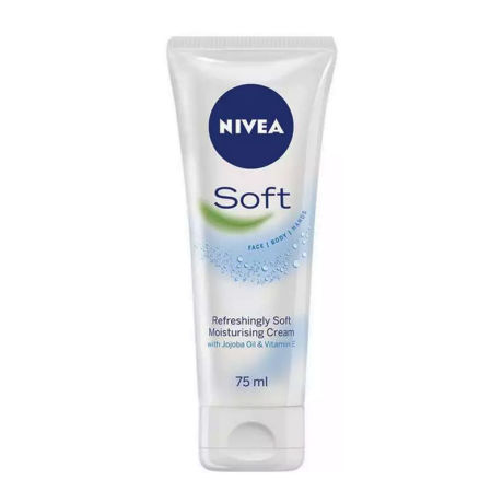 Kem Dưỡng Ẩm Toàn Thân Nivea Soft 75Ml