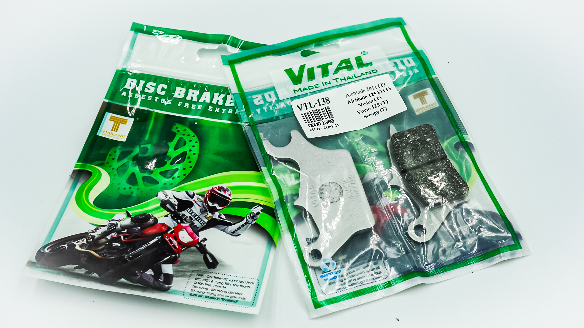 [HCM]Bố Thắng / Má Phanh Trước Honda Vario 125 / Airblade 2011 Airblade 125 FI Vision Vario 125 Sco