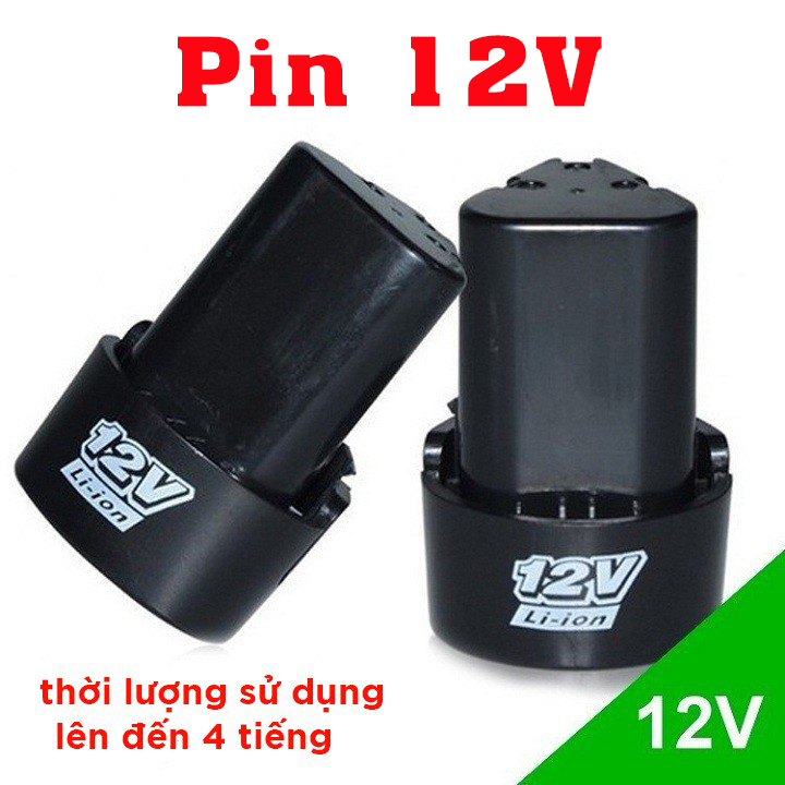 Pin máy khoan pin cầm tay MAkita 12V - Máy khoan pin cầm tay Hitachi - Máy khoan pin cầm tay Aotuo -