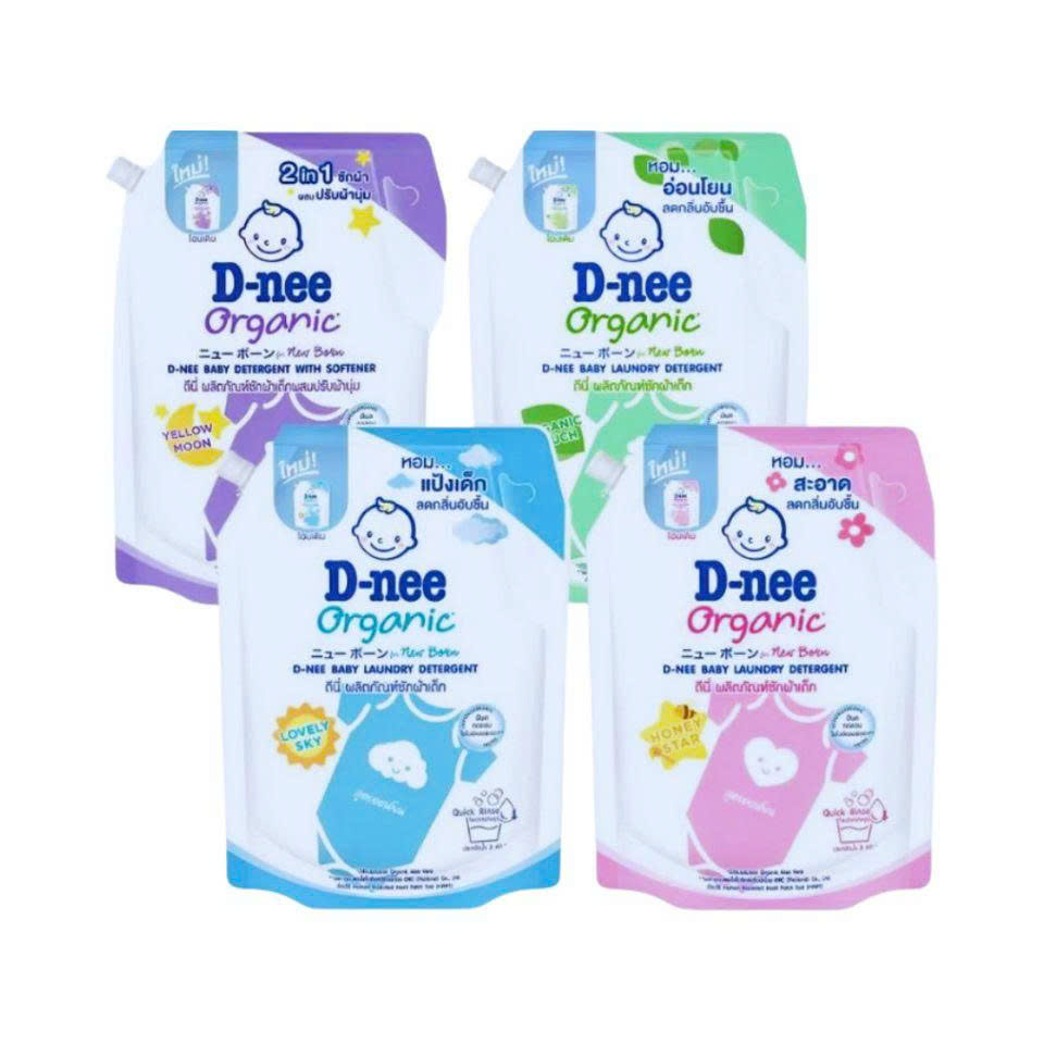 Nước giặt quần áo em bé Dnee 3000ml/1300ml an toàn Chính hãng tem đại thịnh
