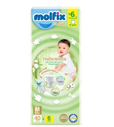 [MUA 2 TẶNG 1 NƯỚC RỬA BÌNH] quần Molfix size M/ L/ 3XL