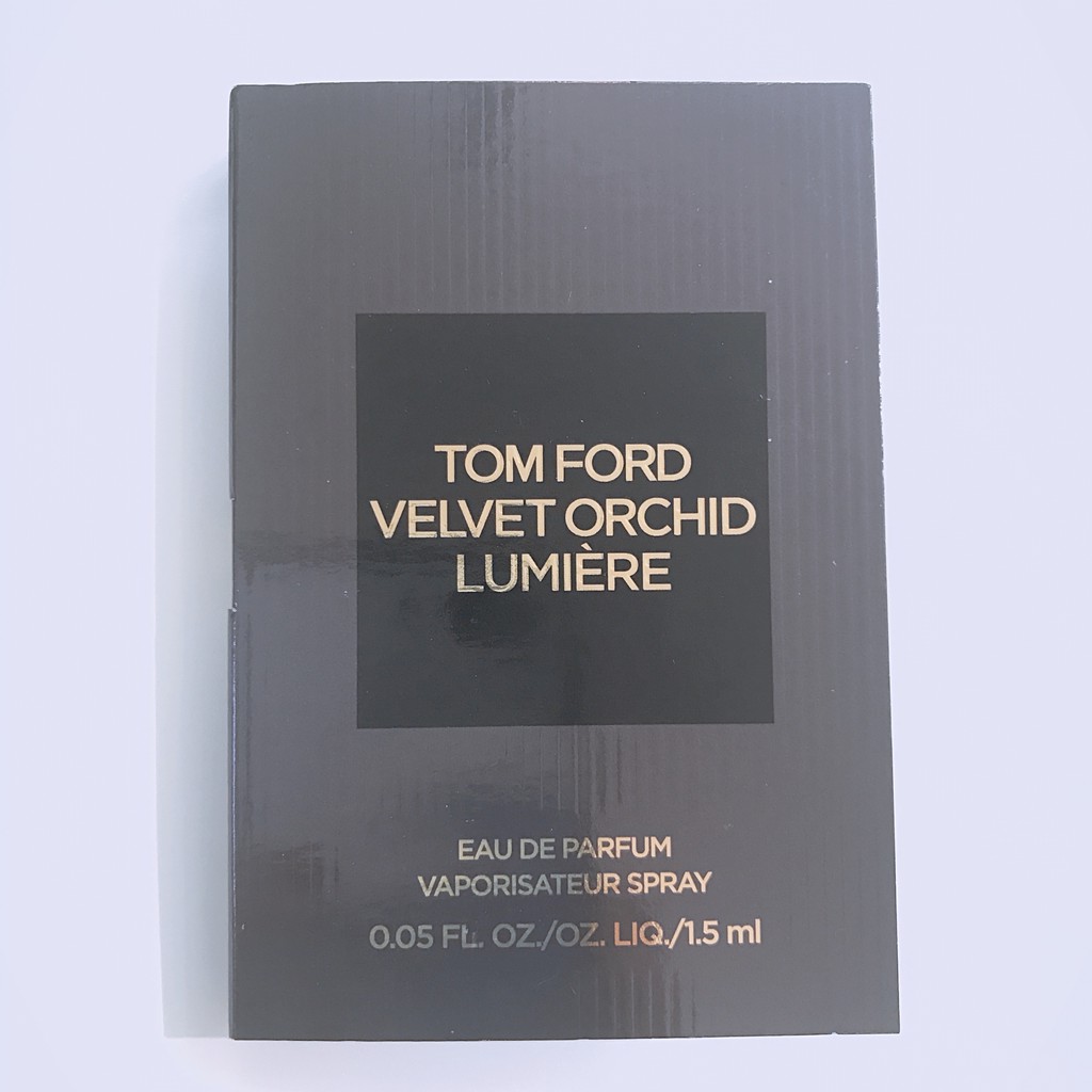 Vial Nước hoa nữ TOM FORD - Velvet Orchid Lumiere EDP 1.5ml (Vial - dạng ống - hàng chính hãng)