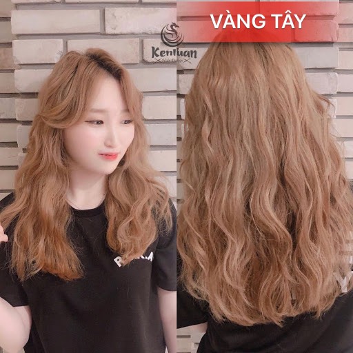 Tự Nhuộm Tóc Màu Vàng Tây Tại Nhà Hàng Nội Địa Việt Nam Không Gây Hư Tổn Cho Tóc (Trọn Bộ Tặng Gang Tay Trợ Nhuộm)