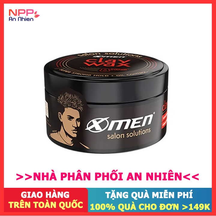 Sáp Đất Sét Xmen Salon Solutions Clay Wax 70G - Npp An Nhiên