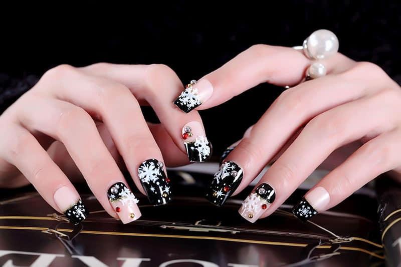 Bộ 24 Móng Tay Giả Nail Giả A64 ( Keo Sẵn Sau Các Móng Tay)