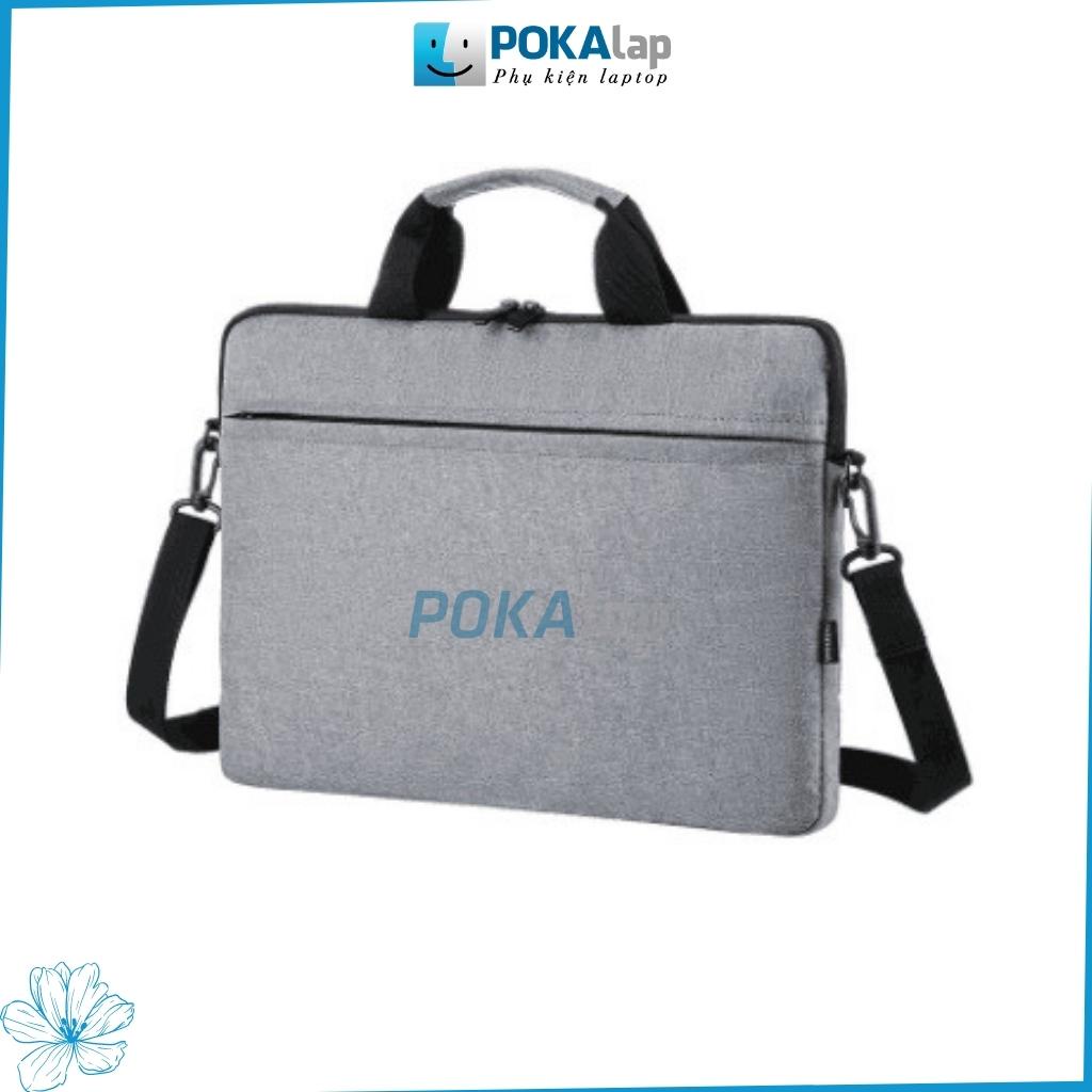 Túi chống sốc laptop POKA17 chất liệu vải oxford  ngăn chống thấm nước 13 inch 14 inch 15 inch - POKALAP