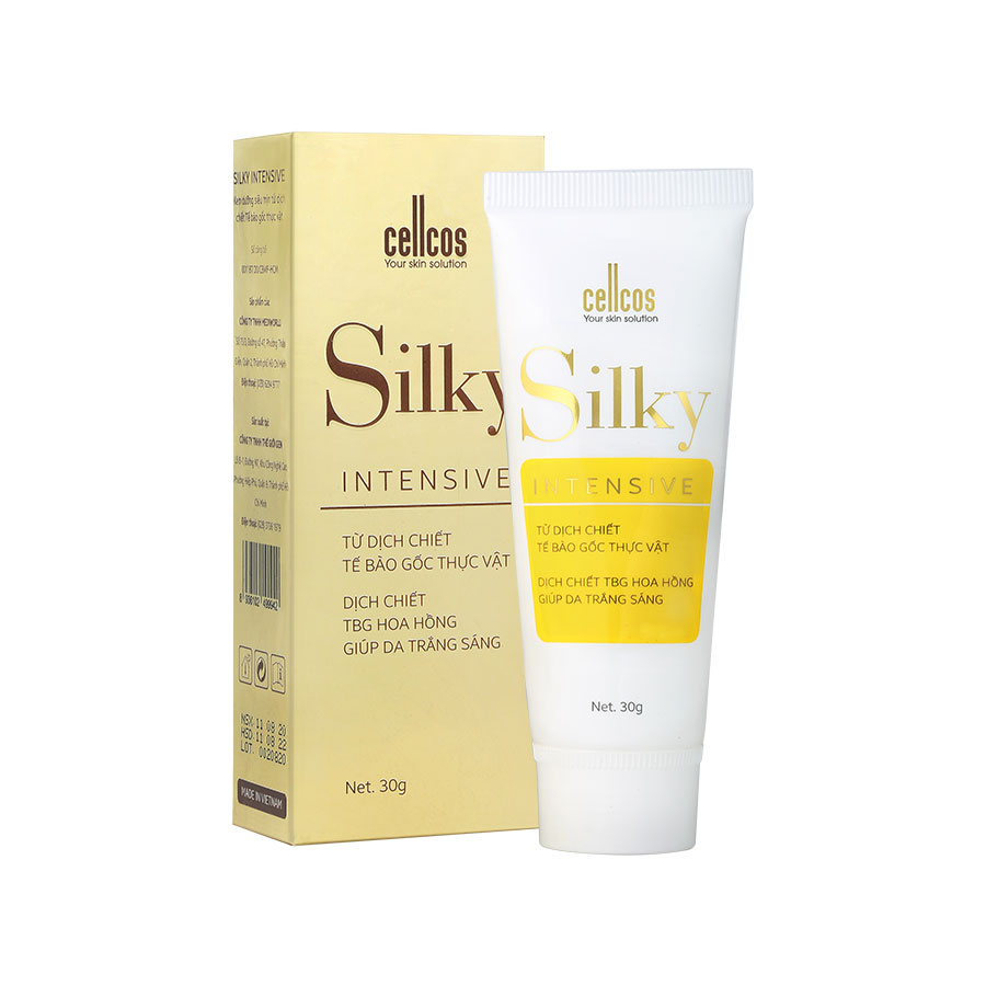 [Hcm]Silky Intensive - Gel Dưỡng Siêu Mịn Và Trắng Sáng Da