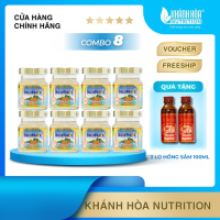 [TẶNG 2 LỌ] COMBO 8 Lọ  Yến Sào 12% Tổ Yến Không Đường SeaNest Dành Cho Người Ăn Kiêng - Khánh Hòa Nutrition - 8 Lọ x 70ml