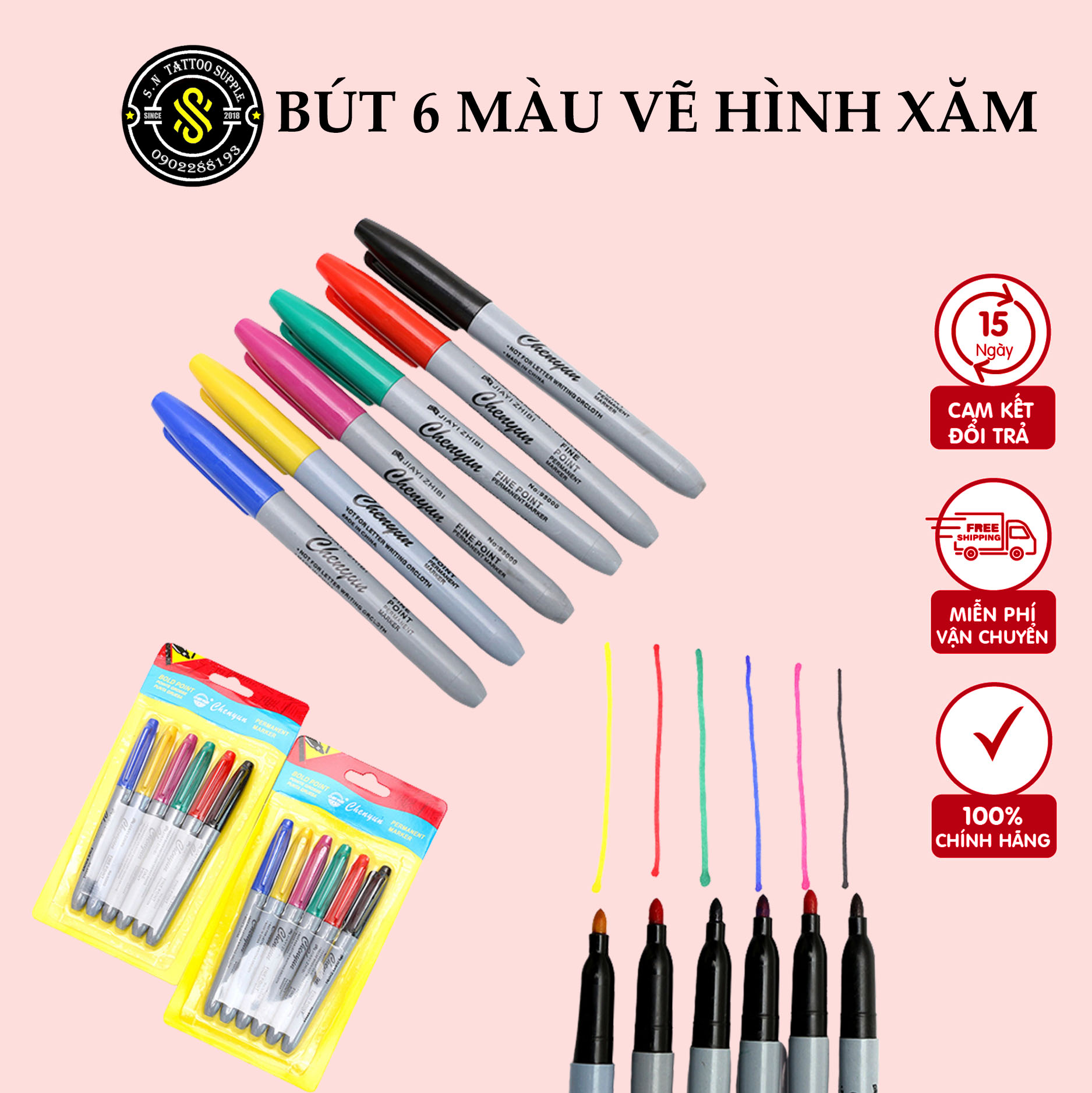 Giấy ken hình xăm Spirit BL 510 tờ | MỸ PHẨM CẨM TÚ