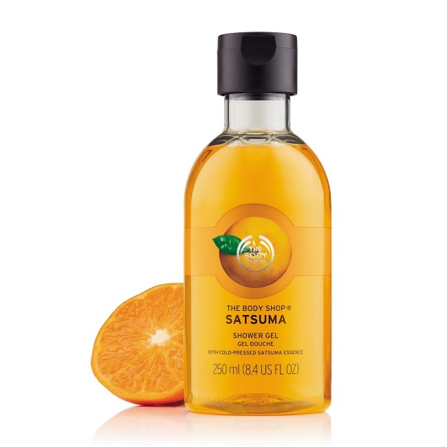 (Chính Hãng)Sữa Tắm The Body Shop Satsuma 250Ml Và 750Ml Xuất Xứ Uk Hương Cam