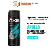 Xịt khử mùi Axe 135ml các loại