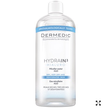 Nước Tẩy Trang Dành Cho Da Khô Mất Nước - Hydrain3 Hialuro Micellar Water H2O