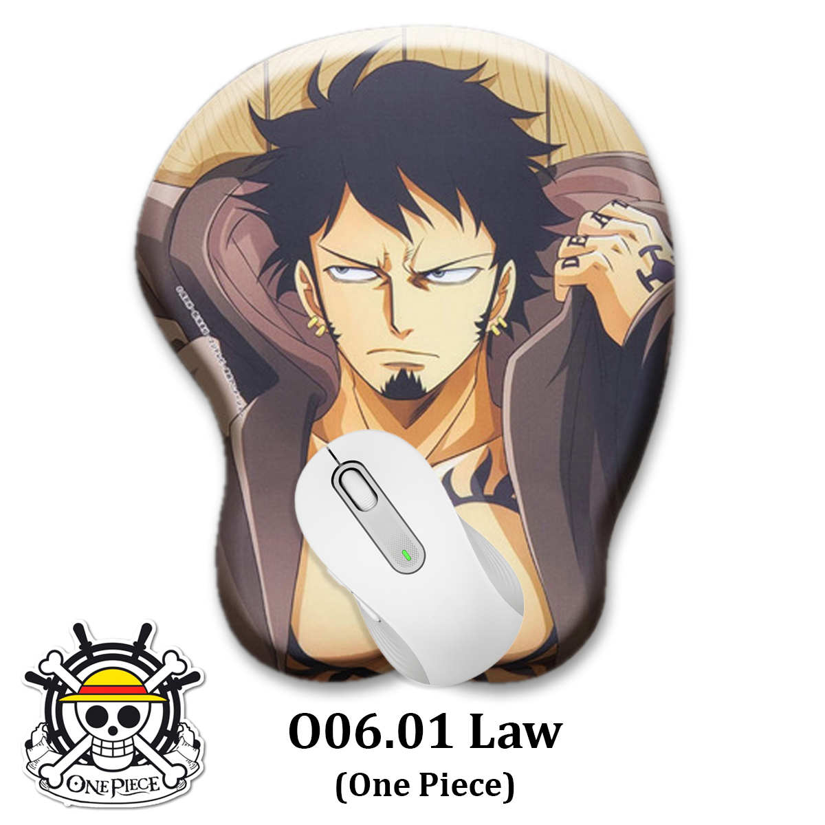 Lót Chuột Genshin Impact Gaming Anime Đệm Kê Tay Silicon 3D (Nhiều Mẫu Pad Chuột Rẻ Sinh Viên Văn Ph