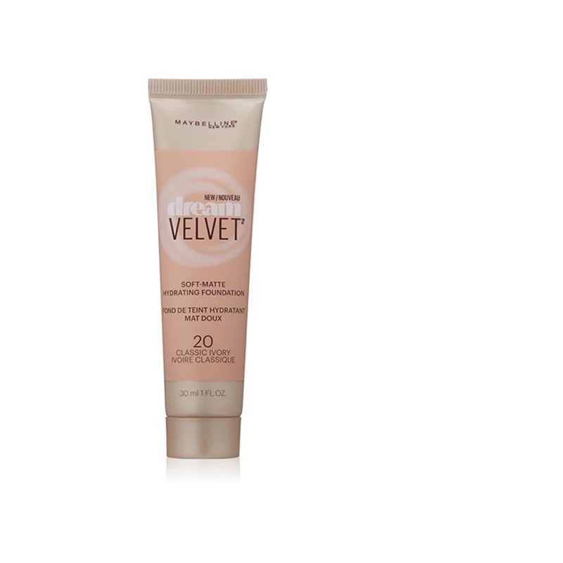 Kem Nền Maybelline Dream Velvet Hydrating Foundation 30Ml