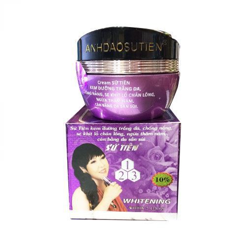 [HCM]Kem Sứ Tiên Dưỡng Trắng Da Cân Bằng Lão Hóa Ngừa Mụn Da Dị Ứng 10G