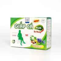 ✔️️️Viên uống Giấp Cá Plus - Giảm trĩ nội trĩ ngoại táo bón Tất Thành Pharma