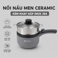 Nồi điện inox 304 cao cấp Mishio MK392 nấu mỳ nấu lẩu nấu canh - hàng chính hãng
