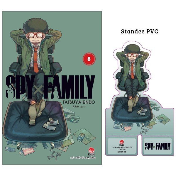 Fahasa - Spy X Family - Tập 8 - Tặng Kèm Standee PVC