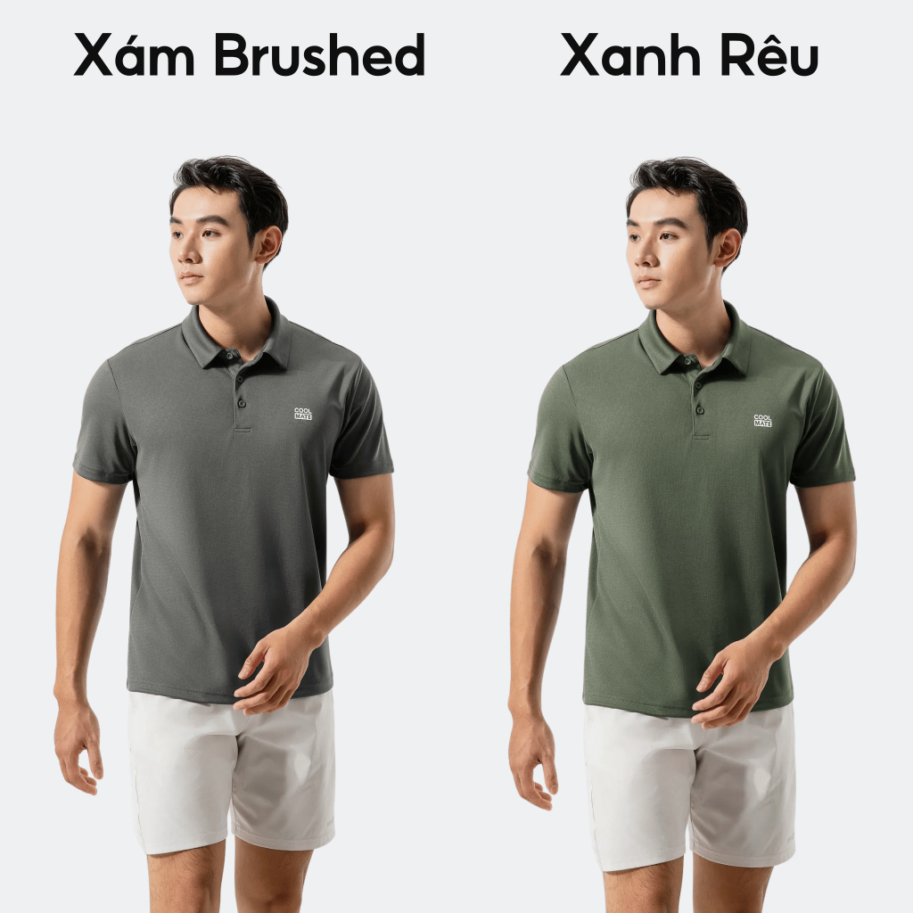 [SALE TẾT]Combo 2 Áo Polo thể thao nam ProMax-S1 thoáng khí thấm hút nhanh khô Logo Coolmate