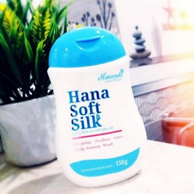 Dung Dịch Vệ Sinh Phụ Nữ Hana Soft Silk 150G Giúp Làm Hồng Và Se Khít - Cao Cấp Chính Hãng - Marisa Beauty