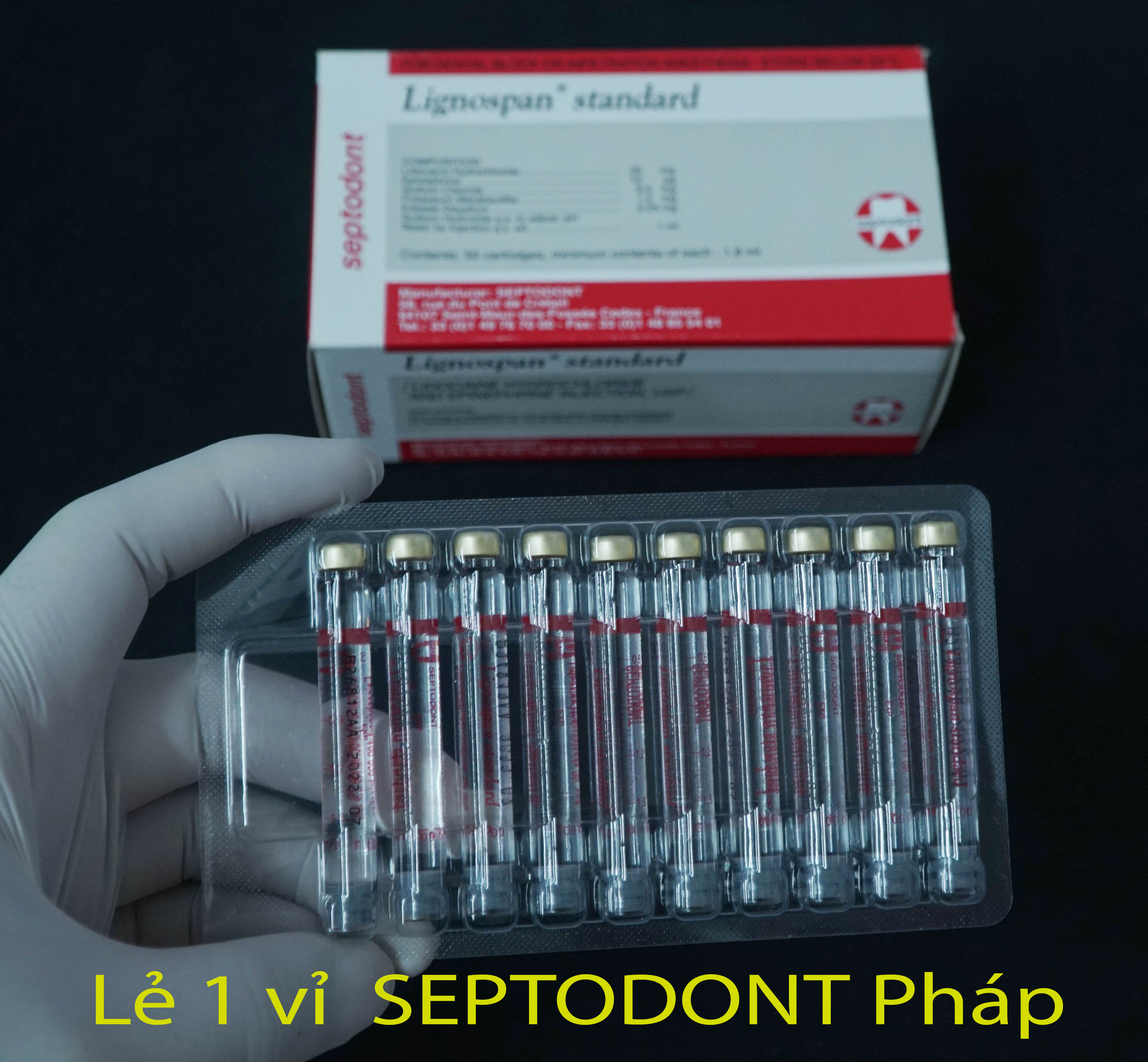 Lẻ 1 Vỉ Septodont Pháp