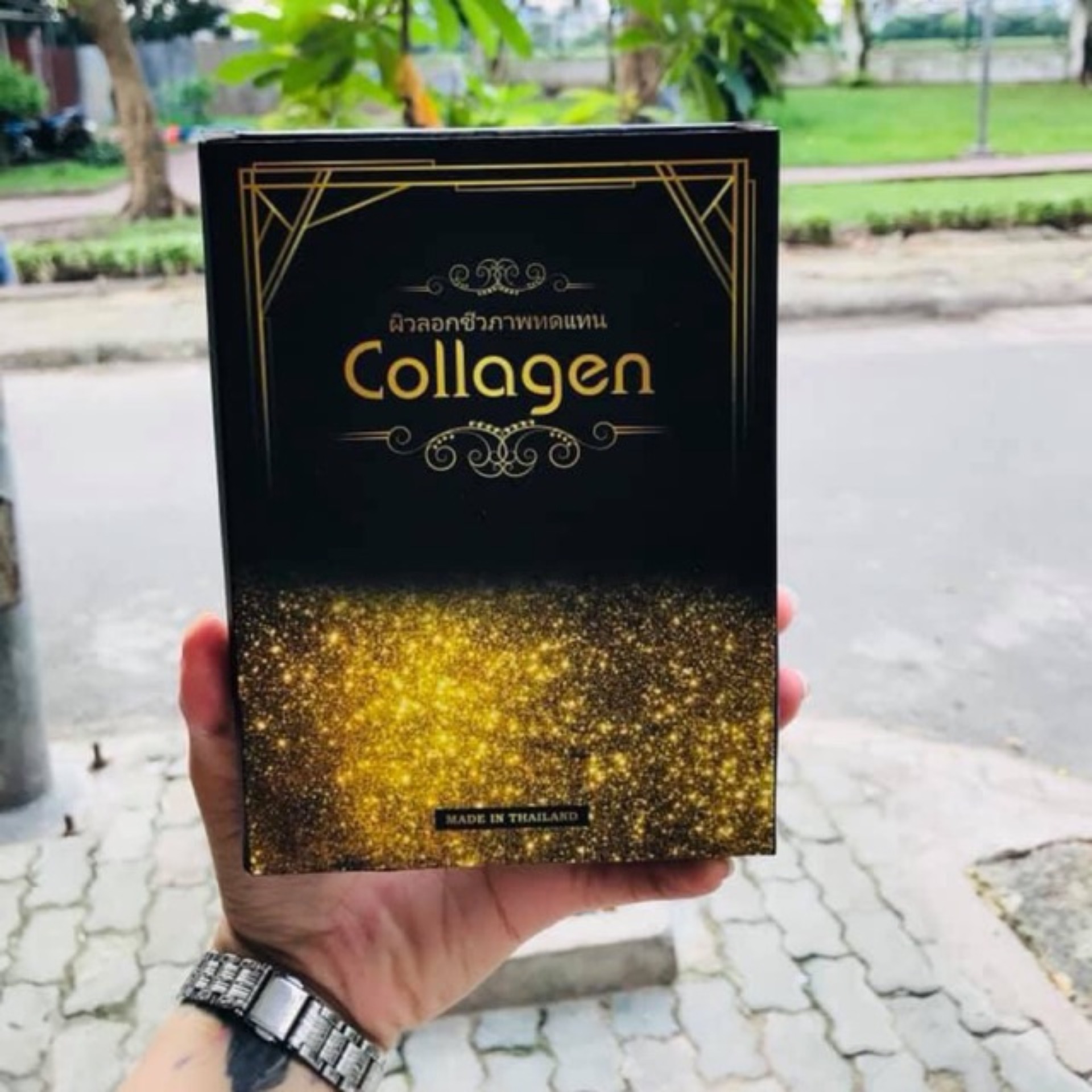 Thay Da Sinh Học Collagen Thái