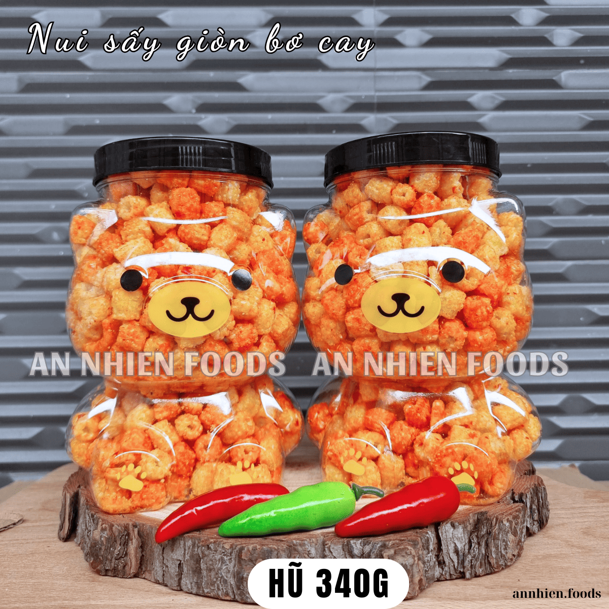Nui sấy giòn bơ cay đậm vị (có video)