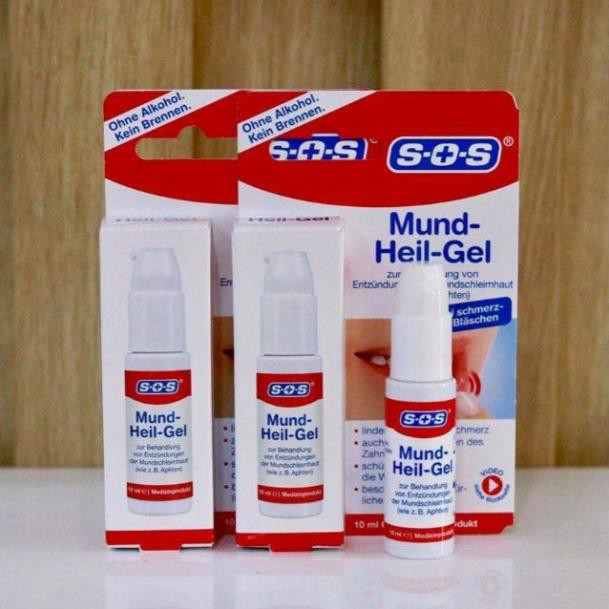 Gel Bôi Đặc Trị Nhiệt Miệng Loét Miệngnhiệt Lợi Lưỡi Sos Mund - Heilgel