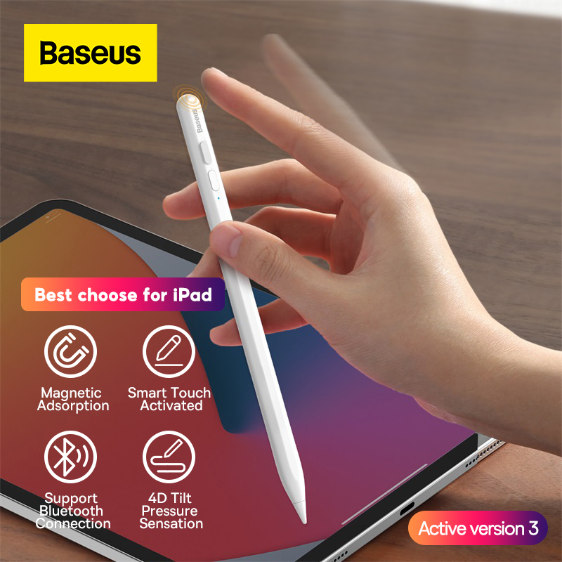 Bút Cảm Ứng Baseus Cho iPad Pro Air Pencil 2 Viết mượt mà Bút cảm ứng ipad sạc không dây bút cảm ứng