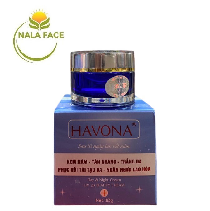 [Hcm][Havona Xanh] Kem Dưỡng Trắng Mờ Nám Da Mặt Havona 12G