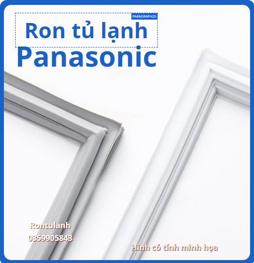 Ron cửa của tủ lạnh Panasonic Model NR-BX418