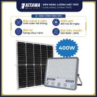 Đèn Pha Chống Chói Năng Lượng Mặt Trời KITAWA 100W 200W 300W 400W Chiếu Sáng Mạnh Mẽ  Chống Nước