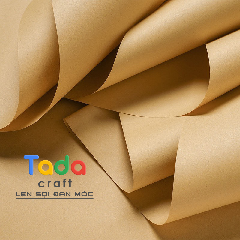 5 Tờ Giấy Xi Măng Kraft Gói Hoa (Khổ 50x70cm)