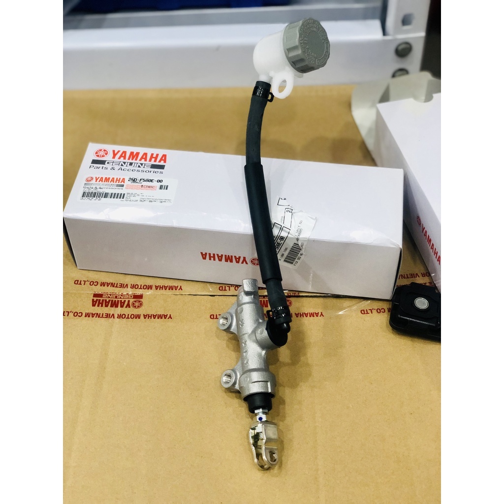 CỤM XI LANH PHANH DẦU SAU CỤM CUPPEN SAU EX150 - 155 135 Zin chính hãng Yamaha