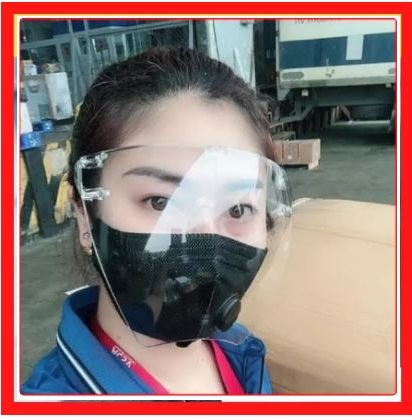 Kính Chống Giọt Bắn Phòng Dịch- Mặt nạ bảo hộ, tấm che mặt, Kính Bảo Hộ Toàn Bộ Khuôn Mặt FACE SHIELD, kính chống giọt bắn cao cấp kính chống giọt bắn face shield kính chống giọt bắn covid kính chống giọt bắn có gọng kính bảo