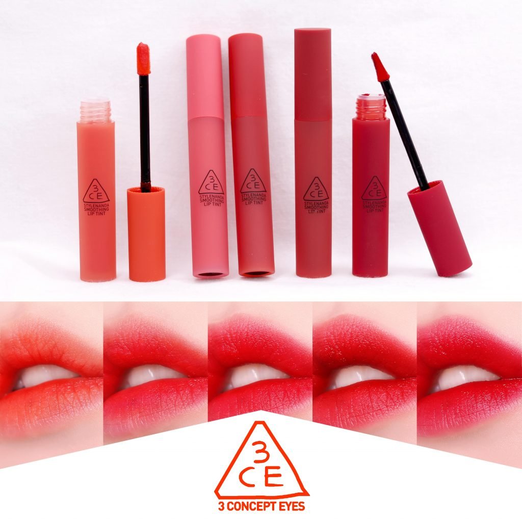 Son 3Ce Velvet Lip Tint Siêu Lì Đẳng Cấp Thương Hiệu