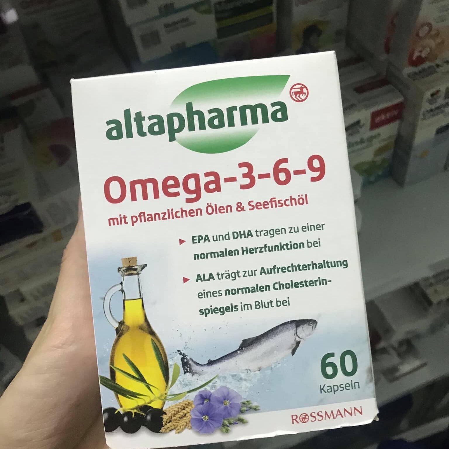 Omega 3 - 6 - 9 Đức