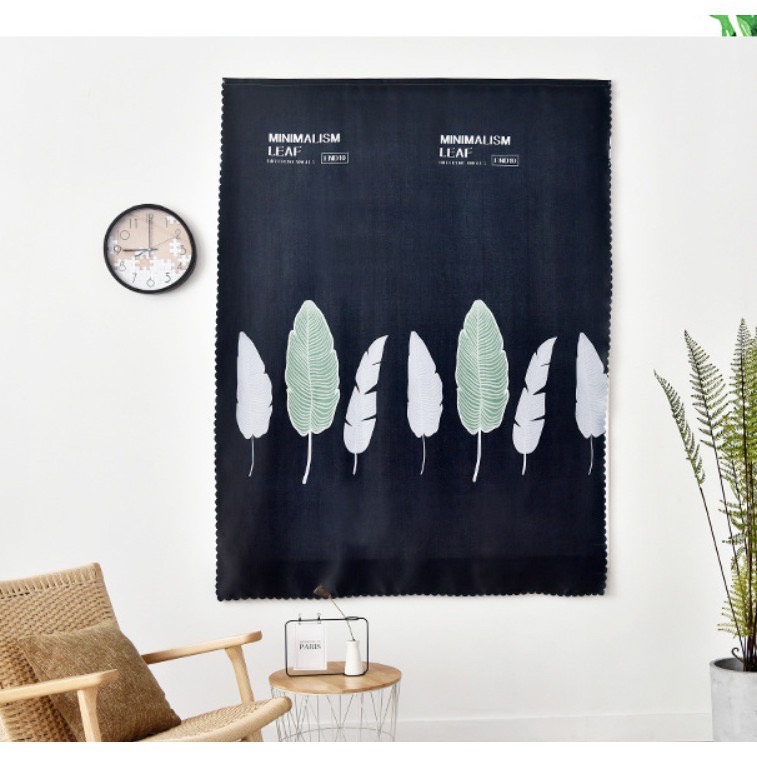 [63 Mẫu] RÈM DÁN VẢI POLY DÀY RÈM CỬA CHE NẮNG 1M X 2M CAO - TẶNG KÈM MIẾNG DÁN ĐI KÈM KS999 (GIÁ 1 