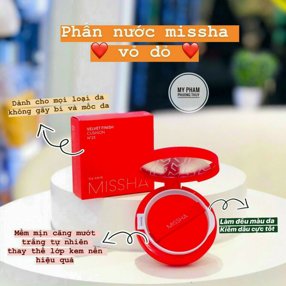 Phấn Nước Missha Đỏ