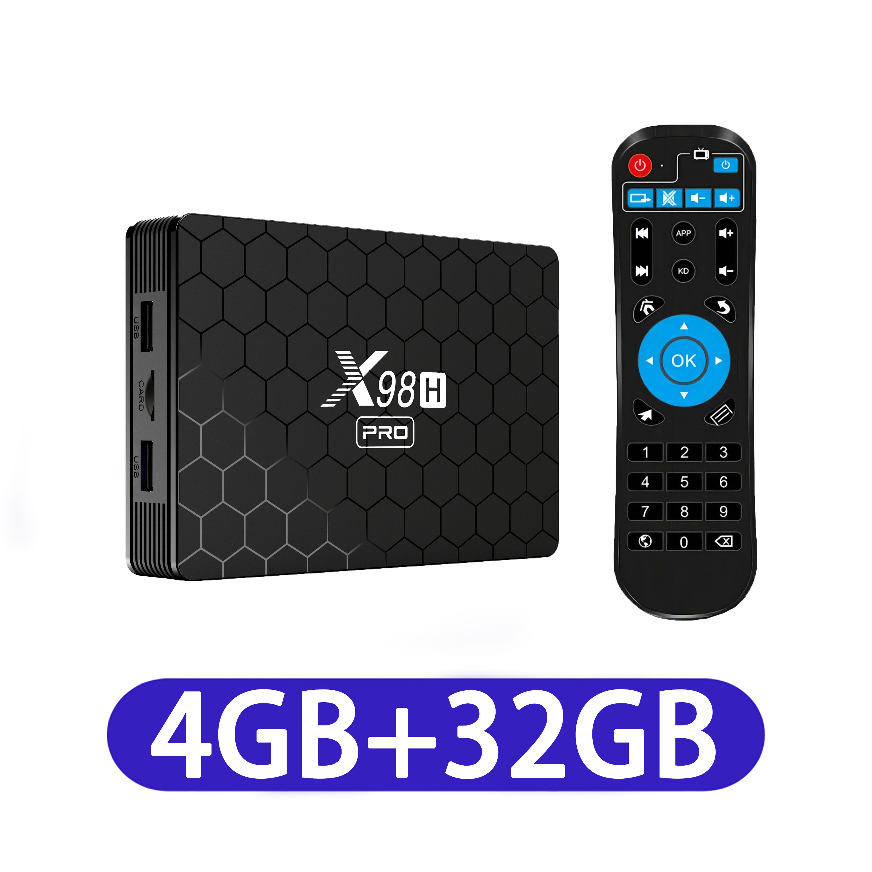 X98H Pro Android 12.0 TV Box Allwinner H618 4GB 64GB WiFi6 BT5.X HDR10 + USB 4K Bộ Giải Mã Video Thông Minh Android TV Box Phát Trực Tuyến Đa Phương Tiện