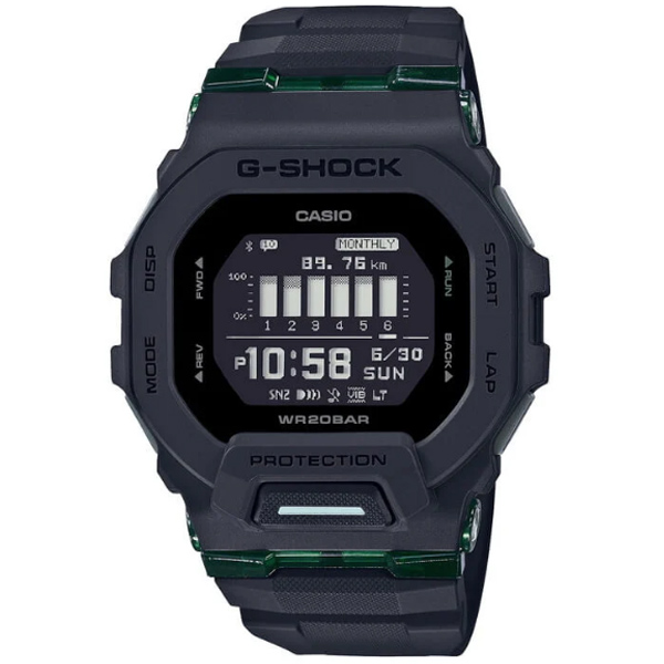 Đồng Hồ Nam Dây Nhựa Casio G-Shock GBD-200-1DR Chính Hãng - GBD-200-1