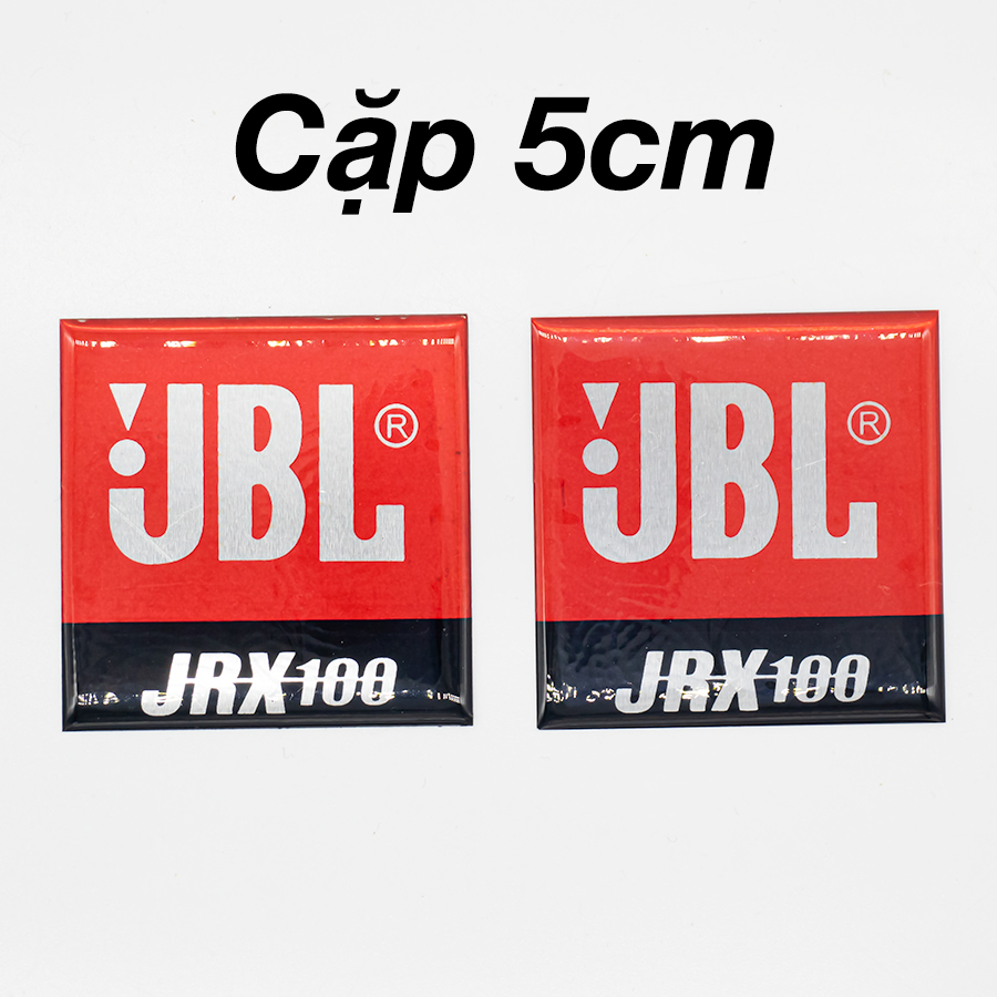 Tem Loa JBL JRX100 vuông 5cm và 6cm giá 1 cặp.