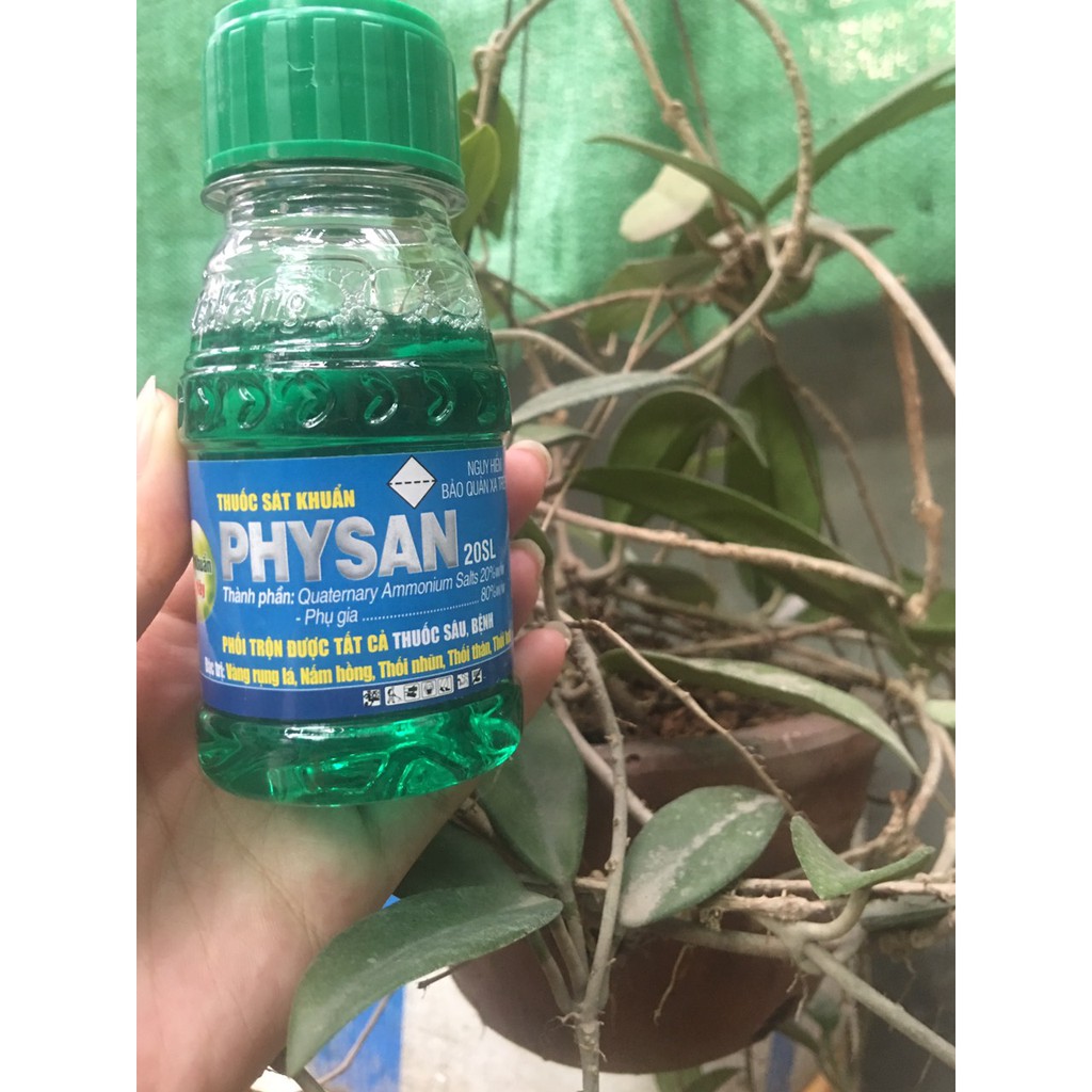 Thuốc đặc trị thối nhũn trên phong lan Physan lọ 100ml mặt hàng đang được săn đón chất lượng đảm bảo và cam kết hàng đúng mô tả